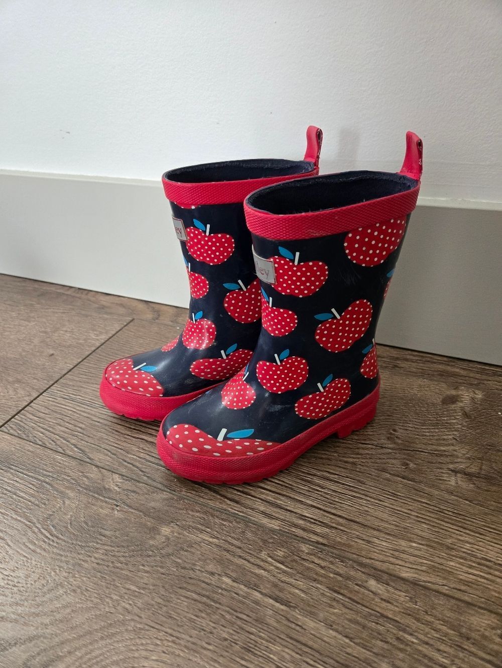 Hatley Apple Rain Boots Toddler Size 9 Girls Rubber Boots